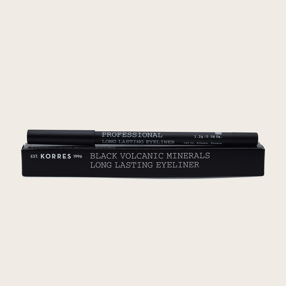 Korres Volcanic Minerals Professional Long Lasting Eyeliner 01 Black