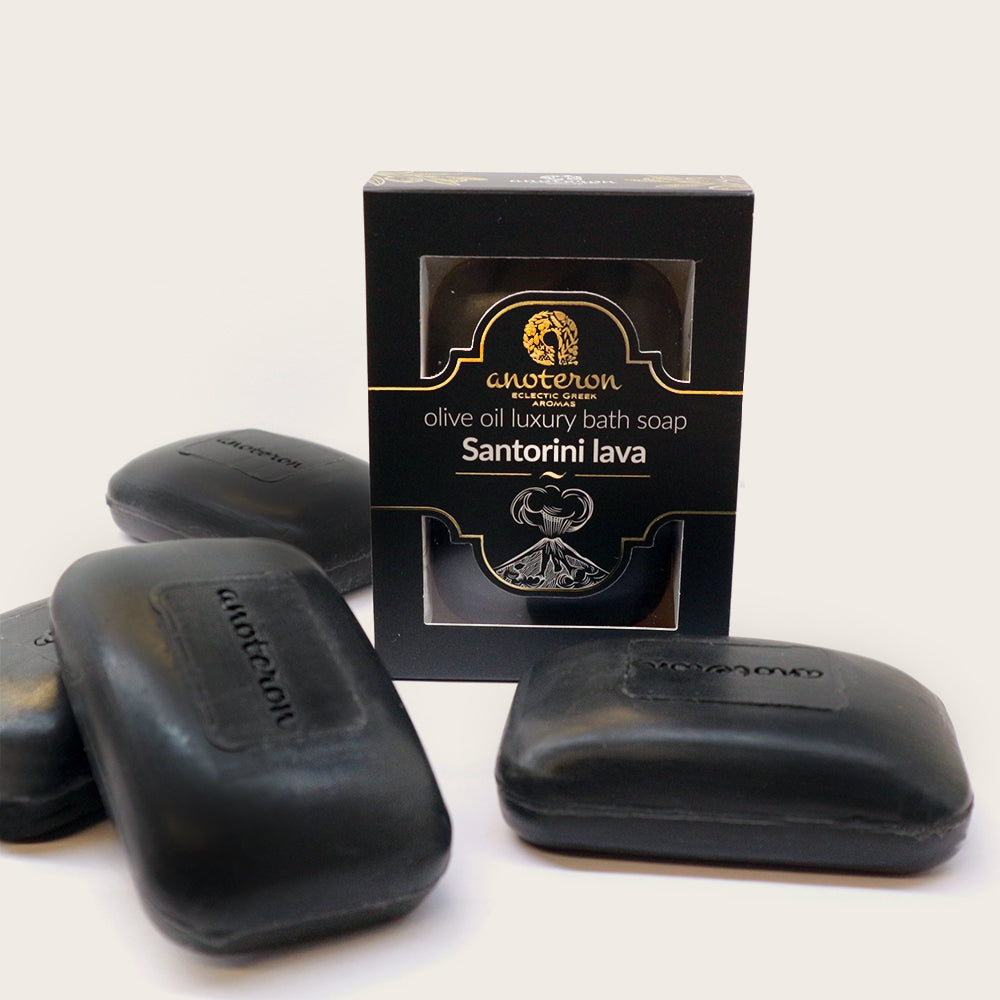 Detoxing Lava Bar Soap with olive oil - Anoteron