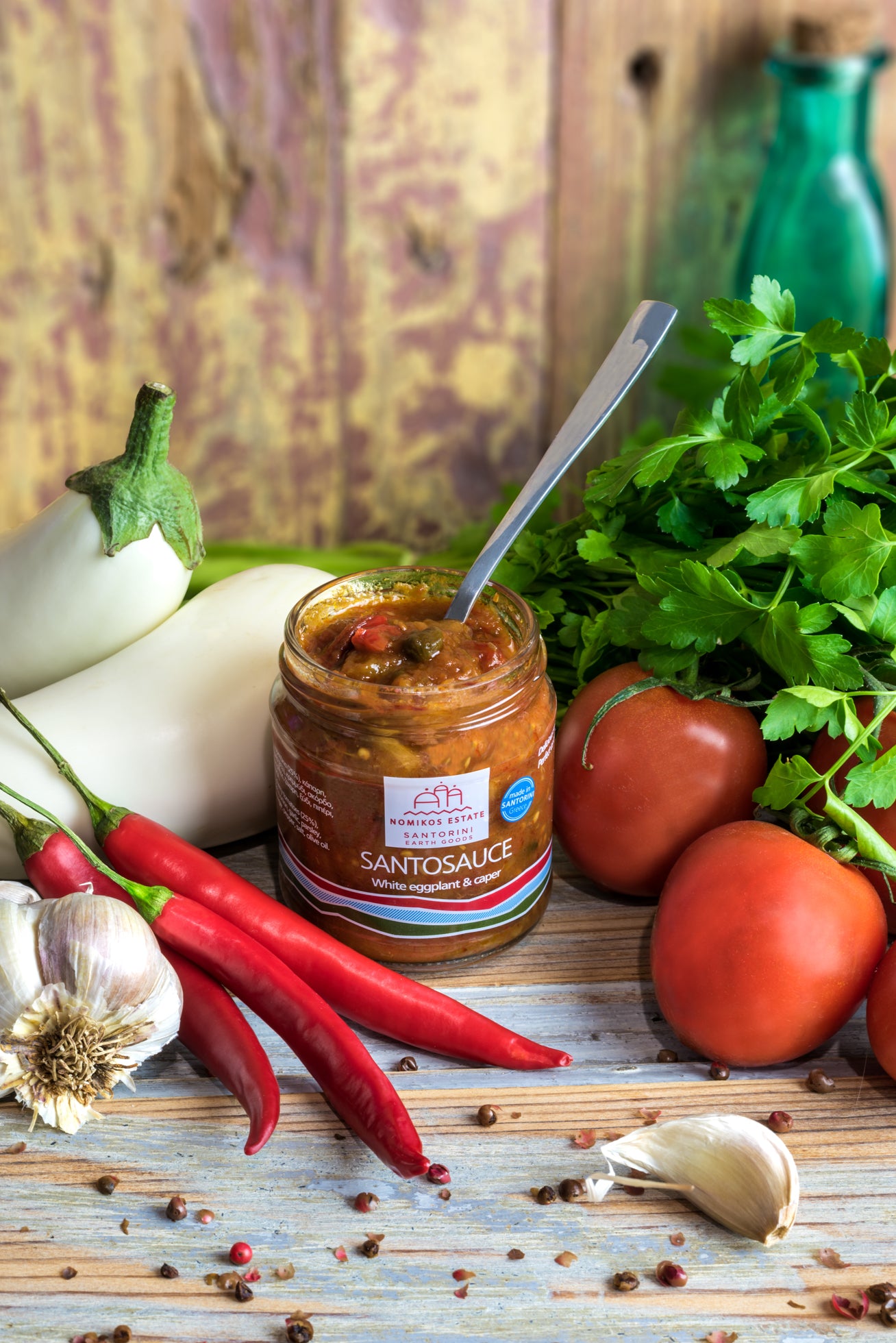 Eggplant & Caper Tomato Sauce by Nomikos Estate 350g