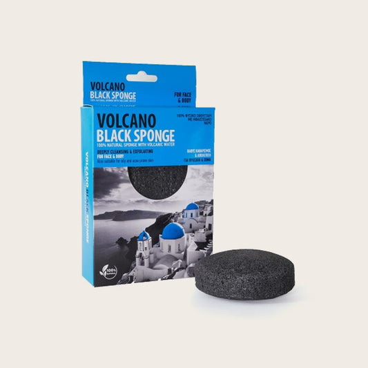 Santo Volcano Spa Black Sponge - Max Size